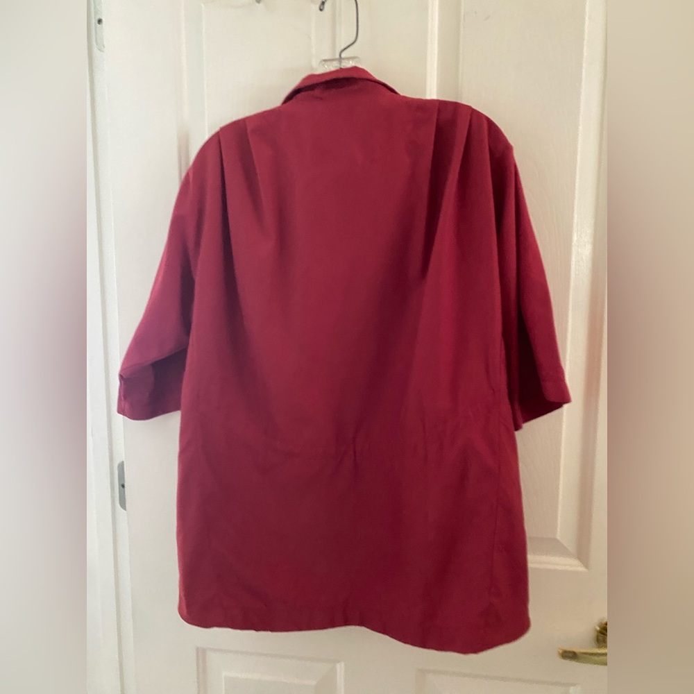 ZERO.. WOMENS Red Half-Zip Jacket - Picture 10 of 16